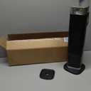 Tower Space Heater, Portable Electric Space Heaters for Indoor Use with Thermostat,Spray Humidification,3D Simulated Charcoal Flame,Remote,2000W PTC Ceramic Fast Safe Heating for Bedroom Home Office