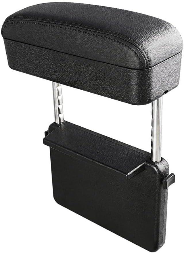 JONAS C Car Armrest Storage Box Universal Car Armrest Support Elbow, Car Center Console Armrest Extender Adjustable Armrest Height Forearm Wrist Support Pad for Most Car