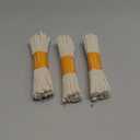 Phinus 300 Pack Pipe Cleaners Pipe, 6-Inch Pipe Cleaners Bulk, Cotton and Plastic Pipe Cleaner, Pipecleaners for Removing Tar & Resin, Pipe Cleaners for Plastic Metal Ceramic Wood Pipe, cream