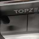 TOPZEE 8 Quart Large Air Fryer - Dual Basket Airfryer with Easy View Windows, Preheat, Air Fry, Roast, Broil, Bake, Dehydrate, 2 Independent 4 QT Nonstick Dishwasher Safe Baskets, Black