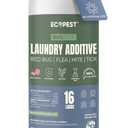 BugOut! Laundry Additive – Natural Detergent Booster for Bed Bug, Mite, Flea, Tick & Carpet Beetle Treatment | Plant-Based Killer, Made with Fabric-Safe Soap | Works in Hot and Cold Wash (32 Oz)