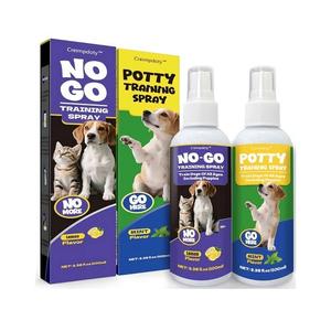 Potty Training Spray for Dogs, Puppy Potty Training Spray, Includes Here Potty & Not Here Training Spray, Puppy Pee Spray, Helps Dogs Develop Proper Potty Habitss, 3.38 Fl Oz (Pack of 2).