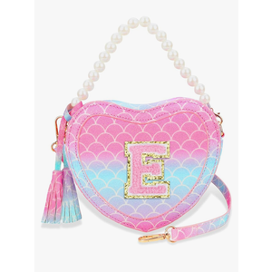 Birthday Purse Gifts for Little Girls - Girls Heart Purse Kids Crossbody Bag Princess Handbags Shoulder for Christmas Gift F