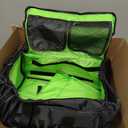 Sneaker Storage Bag Travel Duffel Bag with Shoe Compartment Waterproof Basketball Soccer Training Bag Multi-Function Sports Duffel Bags for Men and Women Travel Sports Fitness-Black