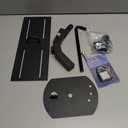 RANSOTO Universal Steel Roof Racks Spare Tire Carriers- Tire Mount Lock for Spare Tires up to 35 inches