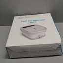 ALLJOY Foot Spa Bath Massager with Heat, Collapsible Foot Massager Spa Soaking Tub with Bubbles, Pumice Stone, Timer, 6 Shiatsu Massage Rollers Pedicure FootSpa for Relaxation, Gifts for Dad, Mom