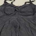 Aqua Eve Plus Size Two Piece Swimsuits for Women Tankini Bathing Suits Flowy Swim Dress with Shorts, 22 Plus, Black