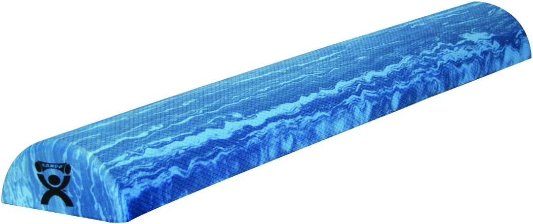 CanDo Heavy Duty EVA Foam Roller, Half Round, 6" X 36"