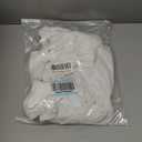 Geulis Womens Boho off Shoulder Rompers Summer Ruffle Dresses Short Sleeve Tiered Short Jumpsuits (Large, 1-white)