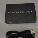 Dual Monitor Kvm Switch 2 Monitors 2 Computers HDMI 4k@60HZ,USB3.0. kvm switches 1 Monitors 2 Monitor 2 Computers,USB switcher 2 Computers Keyboard Mouse Switch