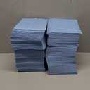 HunnmingRe 300 Sheets 9.84 x 13.78 in Disposable Shop Towels Bulk Heavy Duty Shop Towels Lint Free Paper Absorbent Anti Dissolution for Garage Car Work(Blue)