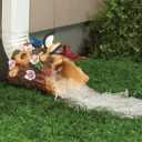 Birds and Flowers Decorative Downspout Extender by Fox River Creations, Functional Yard Dcor, 100% Polyresin - Fits Gutter Openings 4.5 x 3.5