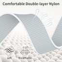 3 x Braided Stretchy Bands with Magnetic Clasp for Apple Watch Band 40mm 38mm 41mm 42mm 44mm 45mm 46mm 49mm, Bling Crown Designer Soft Nylon Sport Solo Loop for iWatch Series 10 9 8 7 6 5 4 3 Ultra 2 1 SE (HH-Seashell color)