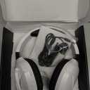 WolfLawS Wireless Gaming Headset with Noise Canceling Microphone for PS5, PC, PS4, 2.4G/Bluetooth Gaming Headphones with USB and Type-c Connector, Wired Mode for Controller Gamecube (White)