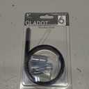 5" Stainless Steel Floating House Number, Metal Modern House Numbers, Mailbox Decor Number with Nail Kit, Coated Black, 911 Visibility Signage (6) or (9)