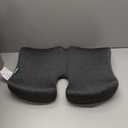 Medisana Seat Cushion, SC 200G Seat Cushions for Office Chairs, Car Seat, Wheelchair - Sciatica & Tailbone & Coccyx Pain Relief Pillow for Driver Sedentary PeopleSize:22.8 * 16.5 * 4.3 in-Grey (XX-Large)