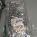 33000Pcs Rhinestones for Bedazzling, 3mm Bedazzler Kit with Flatback Rhinestones for Clothes Crafting Crafts Nails Clothing, Flat Back Resin Rainbow Colorful Colored Crystal with B 7000 Glue Clear (Large Pack + 3pcs Glue)