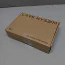 LARS NYSM Salt and Pepper Grinder Set Manual, Stainless Steel Salt and Pepper Mills with Adjustable Ceramic Grinder I Design Spice Shakers (Sage Green)