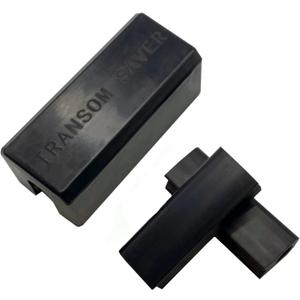 Transom Saver Support and Trailering Motor Locks for Single Ram Outboard Mercury Evinrude Johnson Yamaha Honda and Tohatsu Rubber Black
