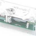 12VDC Xenon Strobe Light – Emergency Fire Alarm Flashing Beacon with White Flash – 60 FPM – for Security Panels, Buildings, Hotels, DIY Projects