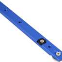 Aluminium Alloy Miter Bar Clamping Tool Slider Table Saw Gauge Rod T-Slot Track Bar Rail for Router Tables and Woodworking,300mm-Blue (300mm(11.8in), Blue(11.8in))