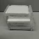 Acrylic Sign Holder 4x6, 20 Pack Clear Table Vertical Double Sided Table Menu Display, Plastic Desktop Picture Frames Stand Acrylic Paper Holder Tabletop Sign Holder for Wedding Office Show Fair