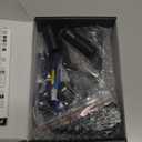 Compressed Air Duster, 200000RPM Electric Air Duster with Light, 4-Gear Adjustable Cordless Dust Blower for Computer, Keyboard, Outdoor, Home and Car (FB09-Black)