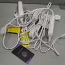 Homemate Electric Heated Blanket Queen Size - 84"x90" Heating Blanket Queen Size Dual Control 1/2/4/6/8 Hours Auto-Off 10 Heat Level Over-Heat Protection Soft Flannel Sherpa ETL Certification (Light Grey (Striped))