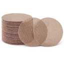 6 Inch Mesh Sanding Discs, 500 Grit, 25 Pack Hook and Loop Net Sandpaper | Dust-free anti-clog mesh, wet dry dual use, fits all 6-inch orbital pads for auto paint, wood, metal & drywall polishing