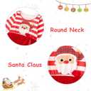 Vieille Toddler Baby Girls Tulle Dress Long Sleeve Princess Party Skirt Clothes for Christmas 2-6 Years (Red)