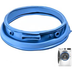 WH05X29521 Gasket for GE GFW550SSN0WW GFW550SSN2WW GFW550SSN5WW GFW650SSN0WW GFW550SPN0DG GFW550SSN1WW GFW550SPR4RS GFW550SSN4WW GFW650SPN0SN GFW510SCN2WW GFW550SPR5RS Washer Door Boot Gasket Seal