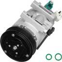 TadaMark A/C Compressor With Clutch Fit for Nissan Altima 2013-2018 2.5L 2.5(for Advance/Base/Sense/S/SR Models Only, Not for SL/SV Model)-4 cylinder, Air Conditioning With One PLug