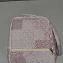 Bible Cover Case for Women Large Bible Cover Bag Quilted Bible Carrying Case for Girls Bible Study Supplies Accessories Christian Gifts for Women (Purple Floral, Large)