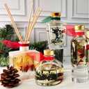 Eucalyptus Reed Diffuser Set for Home, Revive Fresh Eucalyptus, Sage, Citrus & Mint Scent Diffuser with Sticks for Bathroom Shelf Decor Accessories, Top Aromatherapy Gift for Women