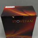 Melede 8-Blade Heat Powered Stove Fan for Wood/Log Burner/Fireplace increases 80% more warm air than 2 blade fan (LARGE)