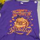 Happy Thanksgiving And Yes It's My Birthday Cute Turkey Kids T-Shirt, XL