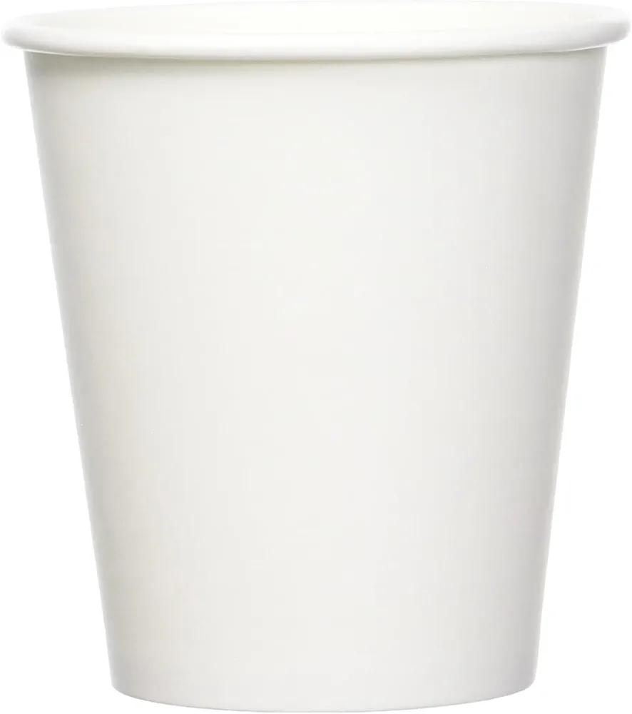 Amazon Basics Disposable Coffee Cups, 10 ounces, Paper, 1000 Count (Pack of 1), White