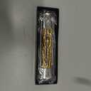 Foldable Stainless Steel Comb, Spring Brush for Scalp, Hair or Beard (Bone Color)