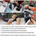 ROCKBROS Suction Cup Bike Rack for Car Roof Top Sucker Bike Rack Quick Release Aluminium Alloy Bike Carrier with Sucker for 2 Bike