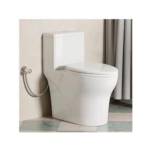 White ADA Comfort Height Two-Piece Toilet 