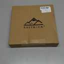 EASTROCK Radiant Tambourine Hand Held Drum 10 Inch Double Row Jingles Reflective Tambourine Musical Instrument for Kids Adults Church KTV Party