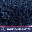 Soft Microfiber Toilet Seat Cover 17.5" x 15" Machine Washable