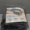 Genina Sectional Couch Covers for Dogs L Shaped Sofa Covers Chaise Lounge Cover Reversible Couch Covers for Sectional Sofa L Shape Furniture Protectors Cover for Pets, Kids (Dark Gray, Small)