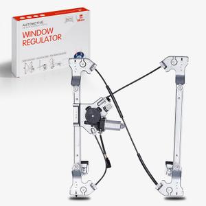 Rear Left Driver Side Power Window Regulator with Motor Replacement for Ford F-150 Lobo 2004-2008 Lincoln Mark LT 2006-2008 Crew Cab Pickup, 741-968