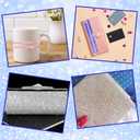 10 Rolls Self Adhesive Rhinestone Ribbon Crystal Diamond Tape Assorted Colors Rhinestone Strips for DIY Phone Car Rhinestone Hat Band Decorations Glitter Arts Crafts Sticker (Each Roll 1 Yard) (multicolored)