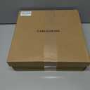 Women's High Heel Sandals Open Toe Ankle Tie Dressy Heeled Sandals for Prom, Party, Evening Events, 3.93 Inch Comfortable Thin Block Heels (12, Black)