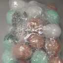 ZEAYEA 24 Pieces Wooden Fake Eggs, 3 Color Faux Eggs for DIY Easter Eggs, Crafts and Easter Decorations, Fake Eggs for Children Play