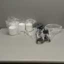 4-Light Bathroom Light Fixtures, Matte Black Modern Vanity Lights Over Mirror with Clear Glass Shade, Bathroom Wall Lamp for Mirror Kitchen Living Room Hallway Cabinet Porch Bedroom Reading Room