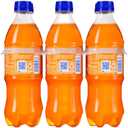 Fanta Orange Soda Soft Drink, 16.9 fl oz Bottles, 6 Pack