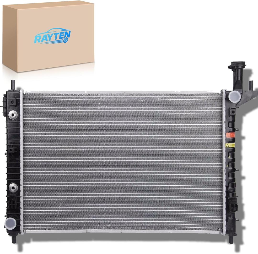 RAYTEN 13007 Radiator Compatible with 2009-2017 Traverse, 2007-2016 Acadia, 2008-2017 Enclave, 2007-2010 Outlook, Automotive Engine Radiator Replace# CU13007, 13006, 13007, 13007C, 15226650, 15226678,
